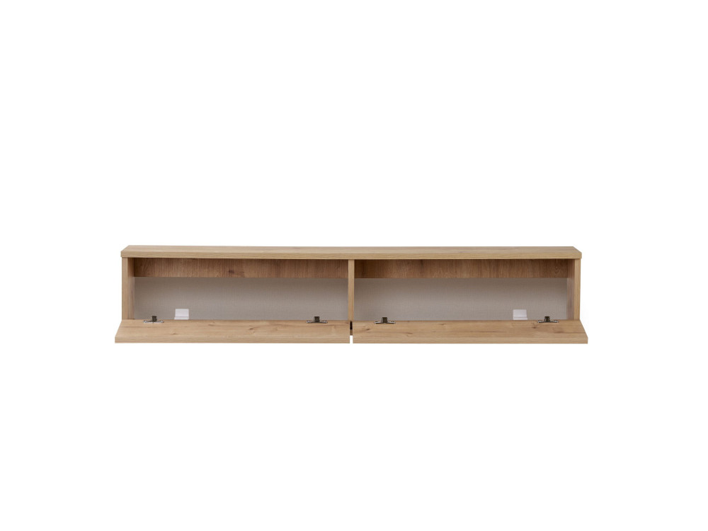 TV-Schrank aus Holz „Ligne 140“ – 140 x 25 x 25 cm – Beige