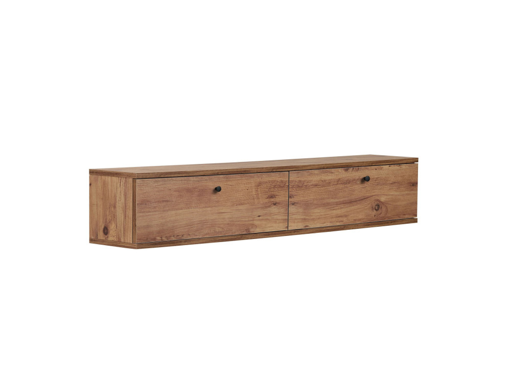 TV-Möbel aus Holz „Ligne 140“ – 140 x 25 x 25 cm – Braun