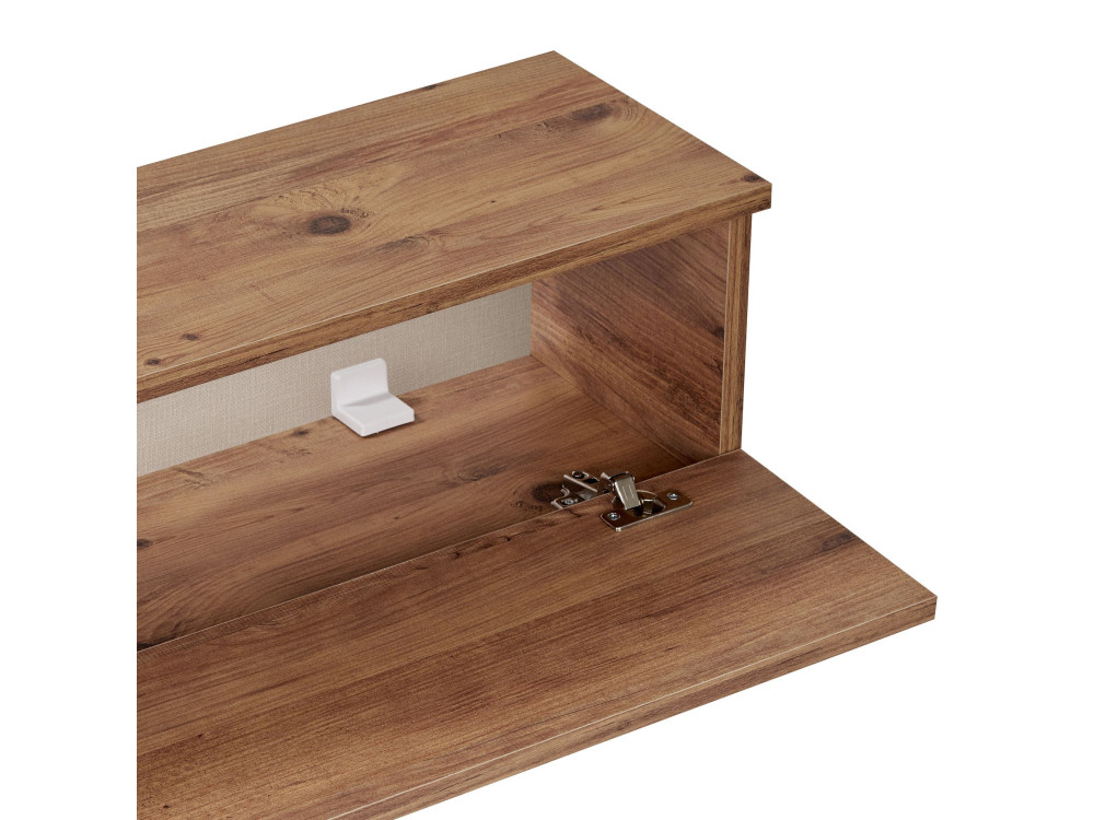 TV-Möbel aus Holz „Ligne 140“ – 140 x 25 x 25 cm – Braun