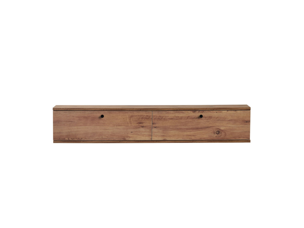TV-Möbel aus Holz „Ligne 140“ – 140 x 25 x 25 cm – Braun