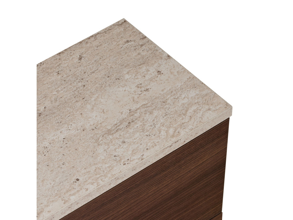 TV-Möbel aus Holz „Ligne 140“ – 140 x 25 x 25 cm – Braun
