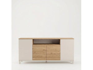 Holzkonsole „Mood“ – 180 x 44 x 82 cm – Beige