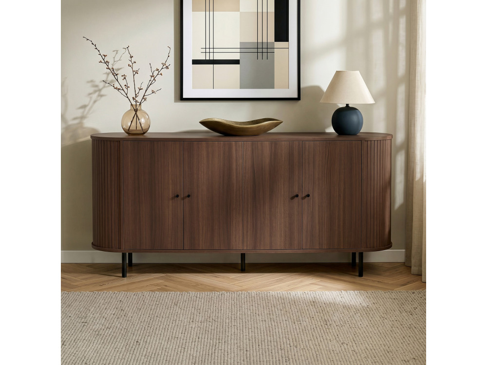 Holzkonsole „Noble“ – 180 x 40 x 80 cm – Braun