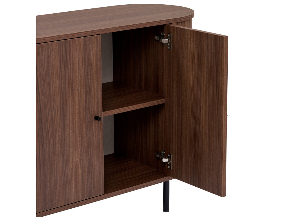 Holzkonsole „Noble“ – 180 x 40 x 80 cm – Braun