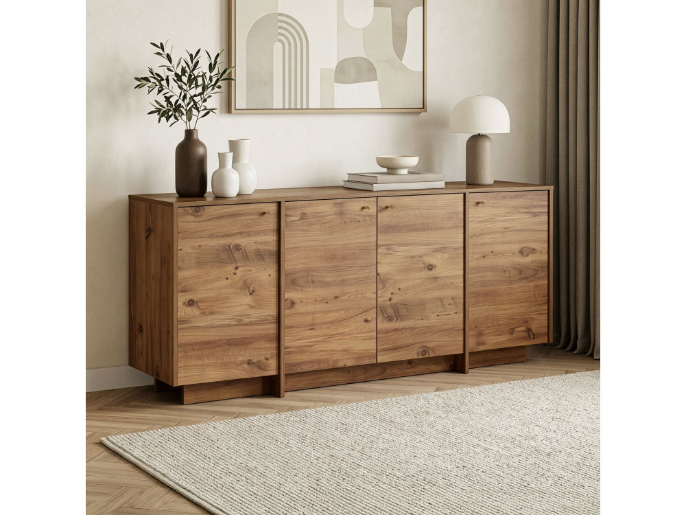 Holzkonsole „Varen“ – 180 x 45 x 82 cm – Atlantische Kiefer