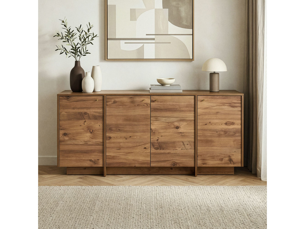 Holzkonsole „Varen“ – 180 x 45 x 82 cm – Atlantische Kiefer