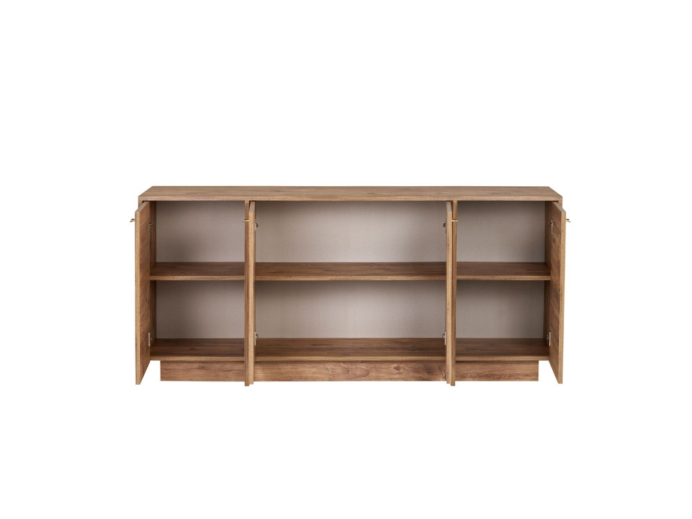 Holzkonsole „Varen“ – 180 x 45 x 82 cm – Atlantische Kiefer