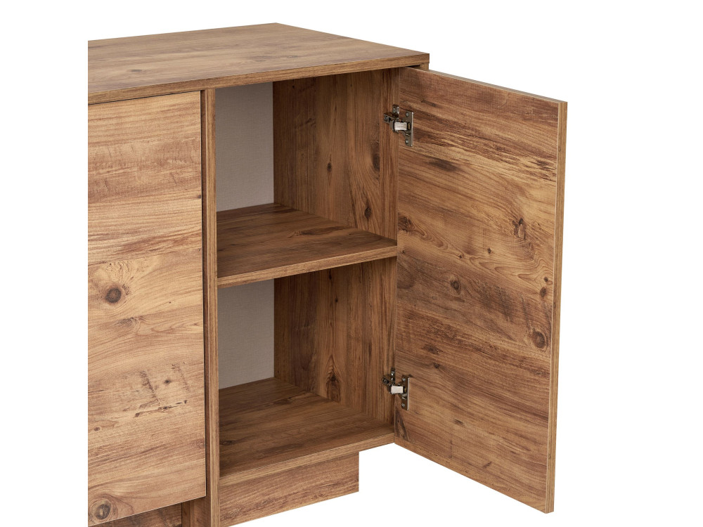 Holzkonsole „Varen“ – 180 x 45 x 82 cm – Atlantische Kiefer