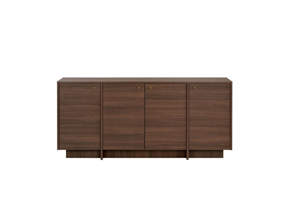 Holzkonsole „Varen“ – 180 x 45 x 82 cm – Nussbaum