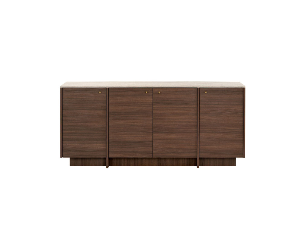 Holzkonsole „Varen“ – 180 x 45 x 82 cm – Braun