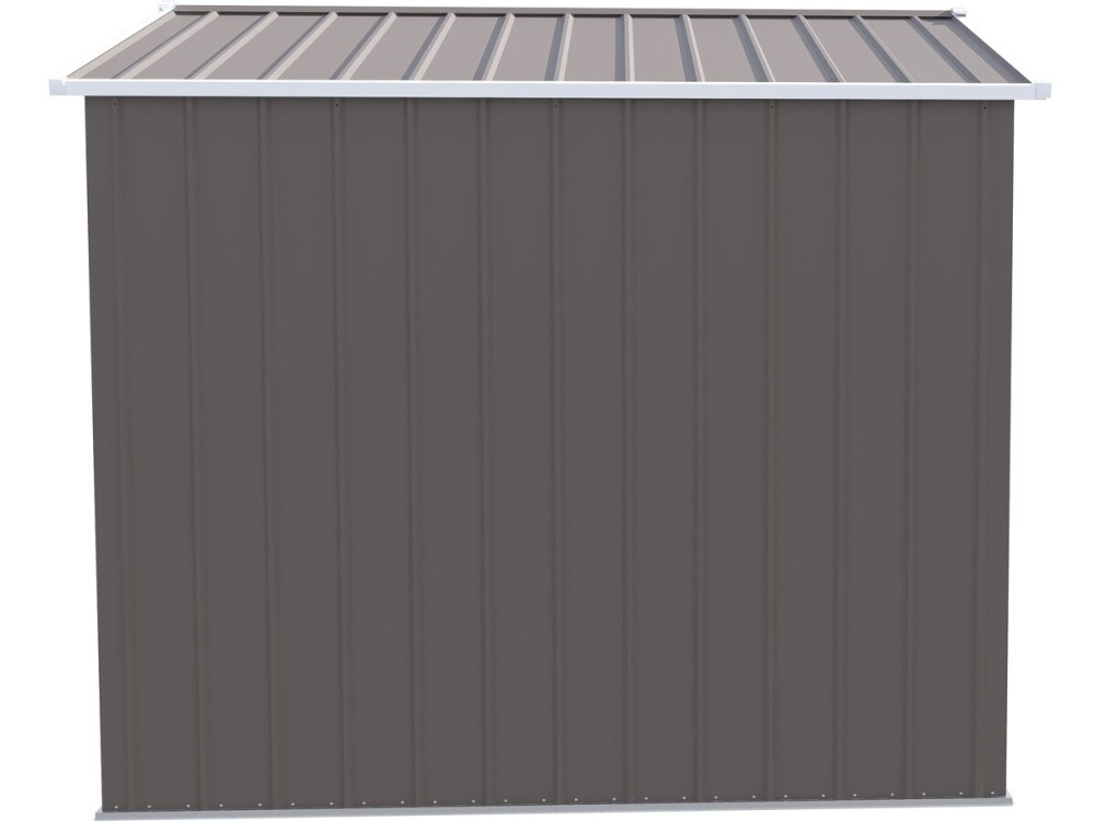 Gartenhaus aus Metall „Dallas“ – 4,12 m² – Taupe