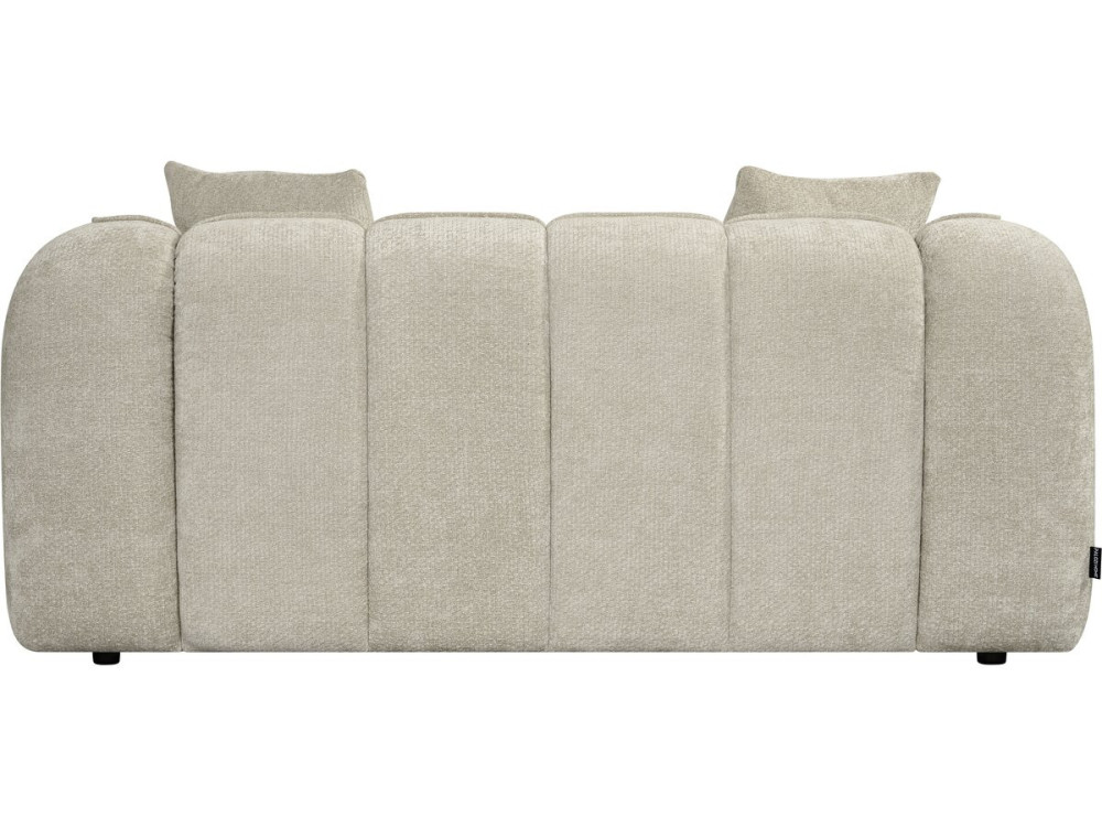 Gerades Sofa im Bubble-Stil aus dem Stoff „Wagram“ – 2-Sitzer – Beige