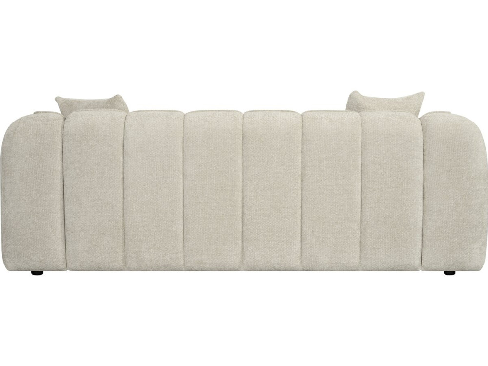 Gerades Sofa im Bubble-Stil aus dem Stoff „Wagram“ – 3-Sitzer – Beige