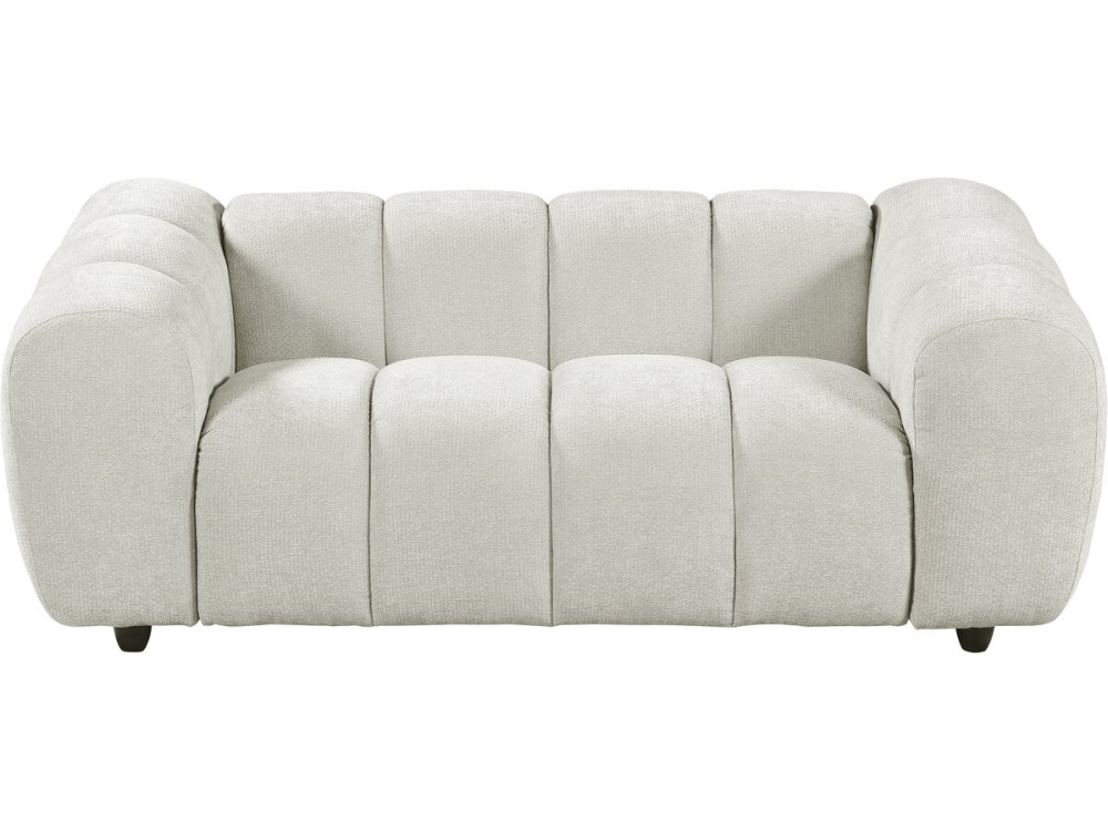 Gerades Sofa im Bubble-Stil aus dem Stoff „Courcelles“ – 2-Sitzer – Beige