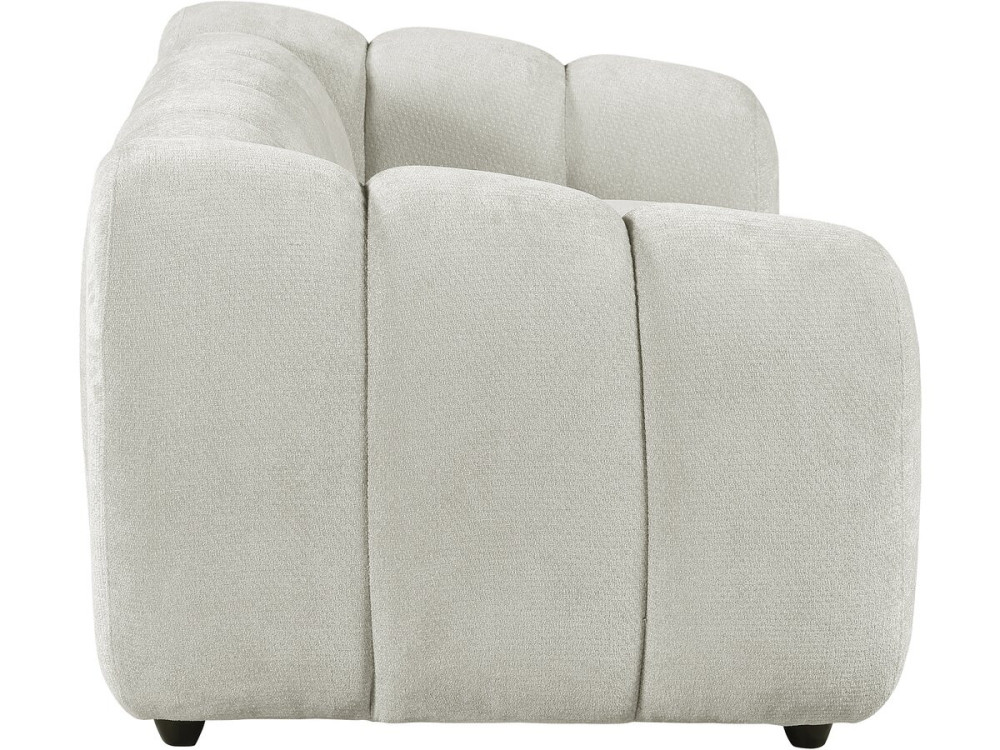 Gerades Sofa im Bubble-Stil aus dem Stoff „Courcelles“ – 2-Sitzer – Beige