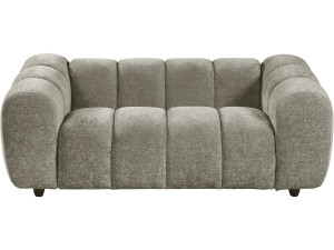 Gerades Sofa im Bubble-Stil aus dem Stoff „Courcelles“ – 2-Sitzer – Braun