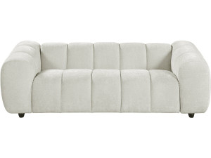 Gerades Sofa im Bubble-Stil aus dem Stoff „Courcelles“ – 3-Sitzer – Beige