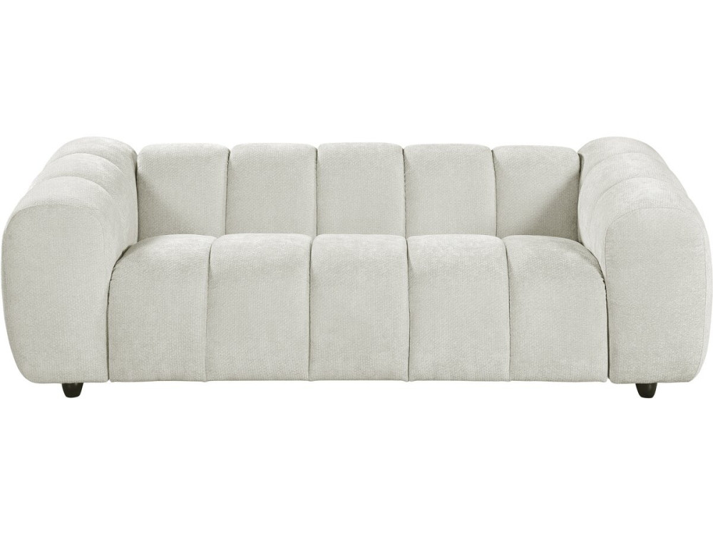 Gerades Sofa im Bubble-Stil aus dem Stoff „Courcelles“ – 3-Sitzer – Beige
