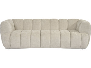 Gerades Sofa im Bubble-Stil aus dem Stoff „Malakoff“ – 3-Sitzer – Beige
