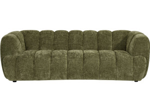 Gerades Sofa im Bubble-Stil aus dem Stoff „Malakoff“ – 3-Sitzer – Grün