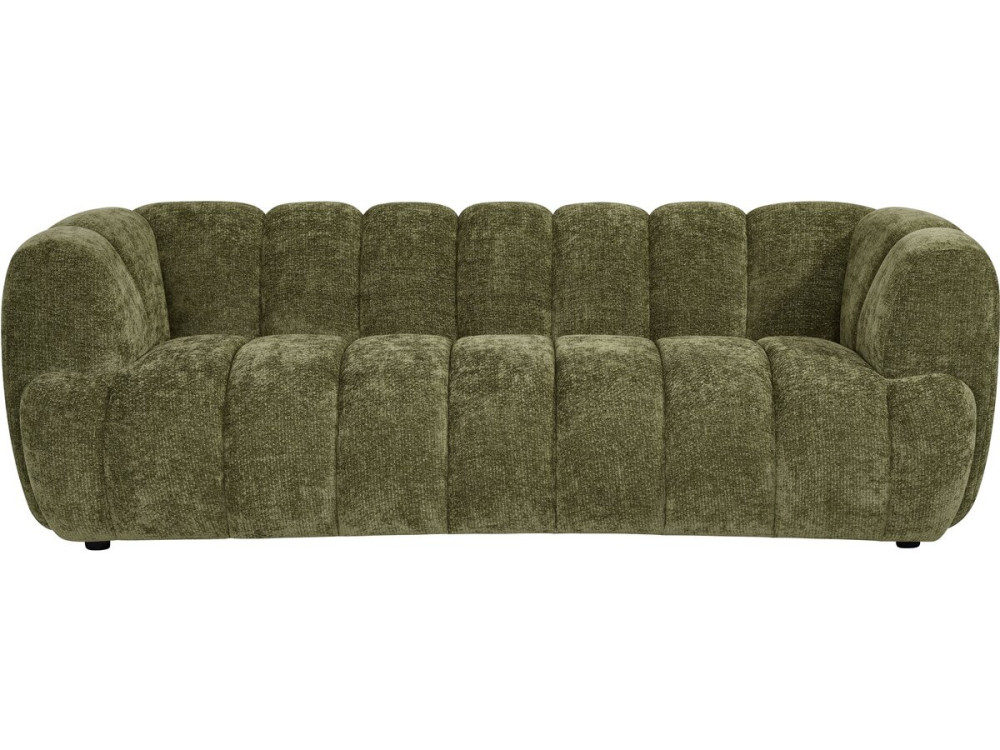 Gerades Sofa im Bubble-Stil aus dem Stoff „Malakoff“ – 3-Sitzer – Grün