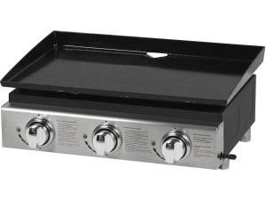 Plancha "Presto 3" - 3 Brenner - 7,5 kW - Grau