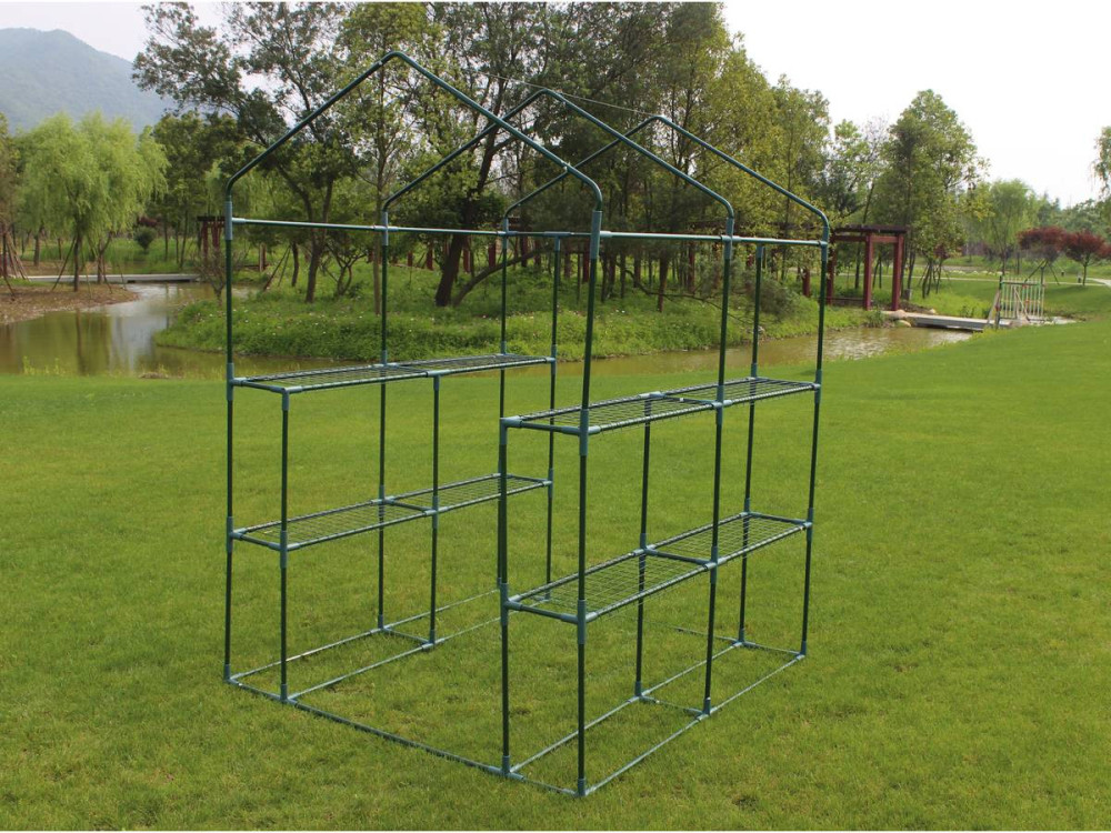 GEWÄCHSHAUS TOMATE PETUNIA - 2,04 M² - 1,43 X 1,43 X 1,95