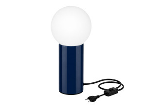 Tischlampe aus Metall „Polo“ – 15 x 15 x 35 cm – Blau