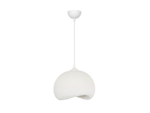 Metall-Hängeleuchte „Yontu“ – 34 x 29 x 120 cm – Weiß