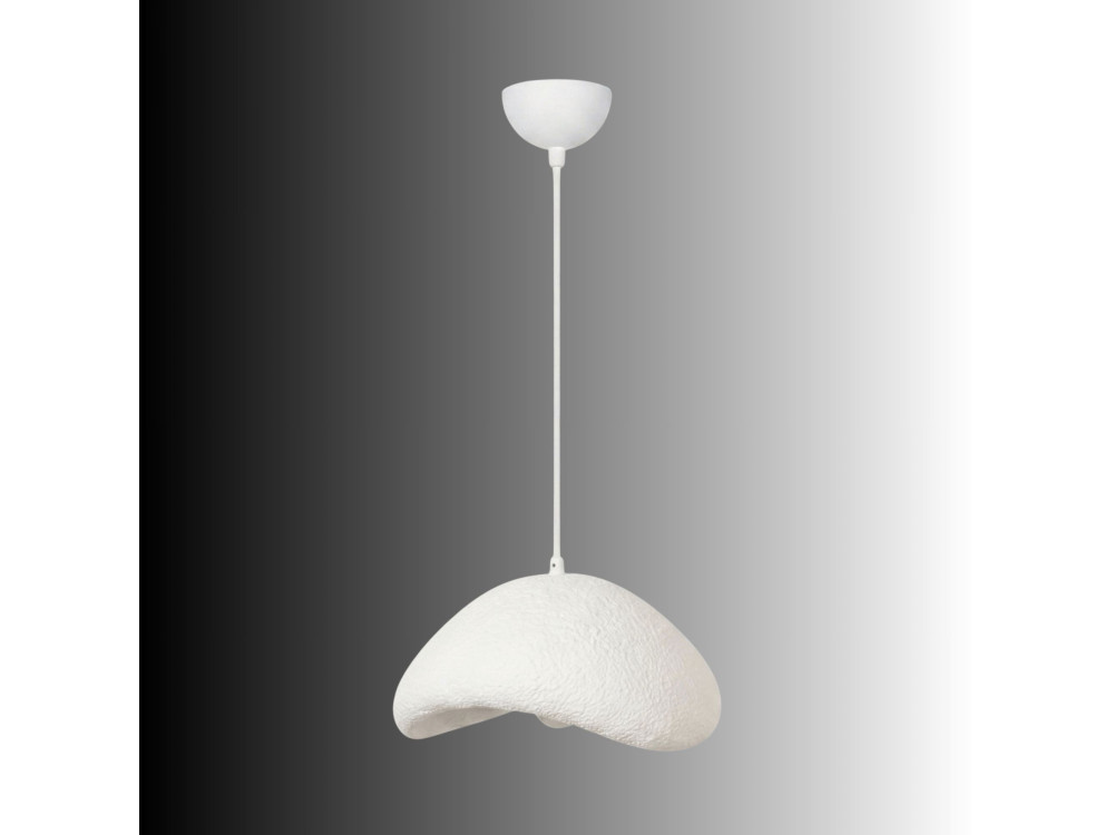 Metall-Hängeleuchte „Luna“ – 42 x 37 x 120 cm – Weiß