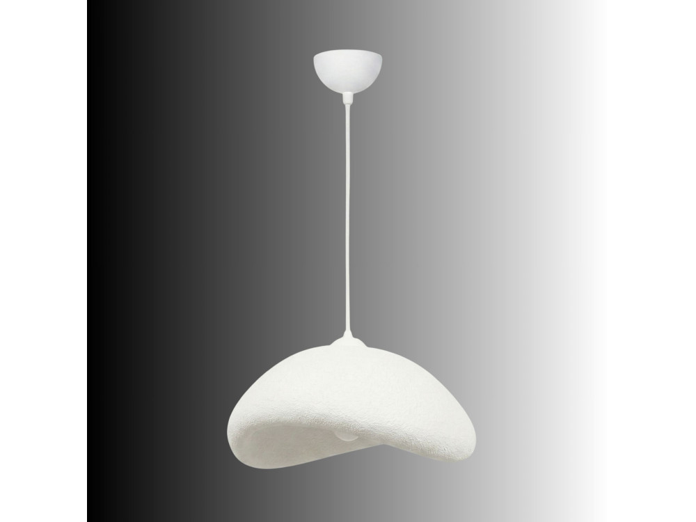 Metall-Hängeleuchte „Luna“ – 52 x 40 x 120 cm – Weiß