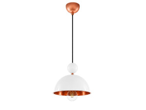 Metall-Hängeleuchte „Bubble“ – 21 x 21 cm – Beige