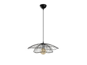 Metall-Hängeleuchte „Tel“ – 50 x 50 cm – Schwarz