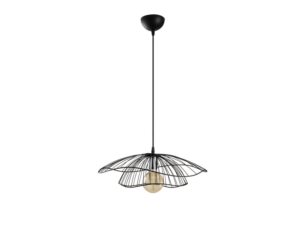 Metall-Hängeleuchte „Tel“ – 50 x 50 cm – Schwarz