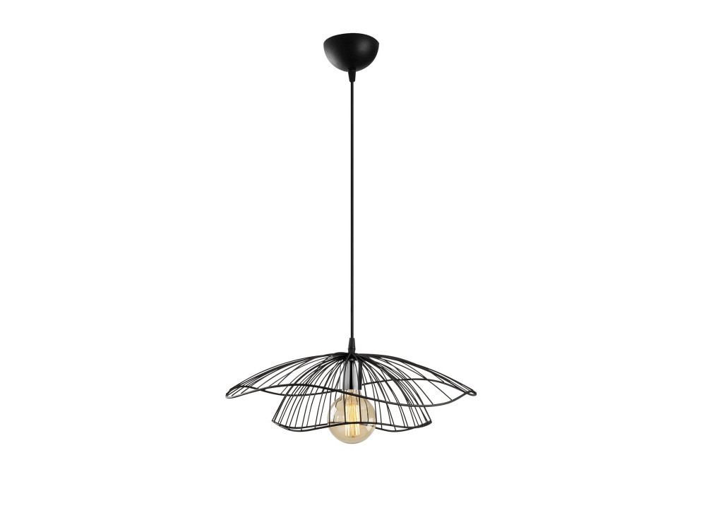 Metall-Hängeleuchte „Tel“ – 50 x 50 cm – Schwarz