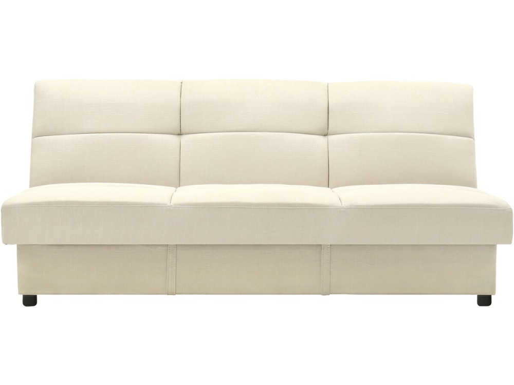 Clic-Clac-Sofa "Enzo" - 186 x 80 x 87 cm - 3-Sitzer - Beige