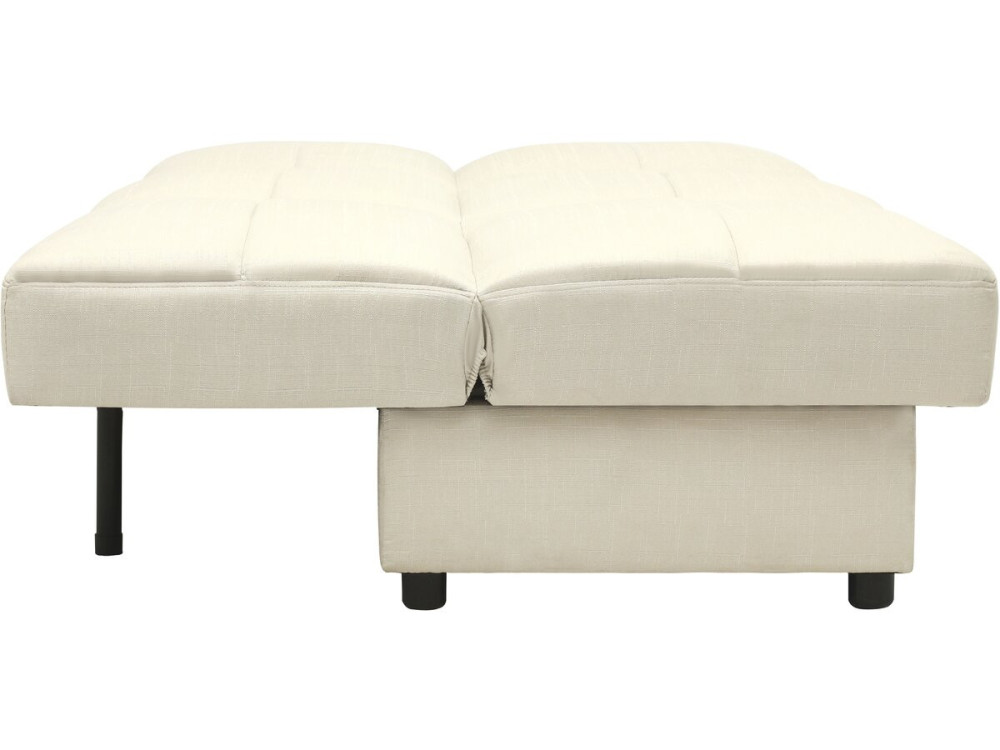 Clic-Clac-Sofa "Enzo" - 186 x 80 x 87 cm - 3-Sitzer - Beige