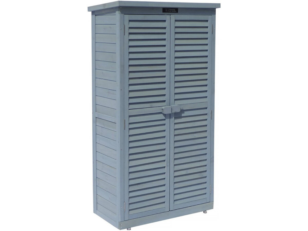 Gartenschrank "Space" - 87 x 46,5 x 160 cm - Himmelblau