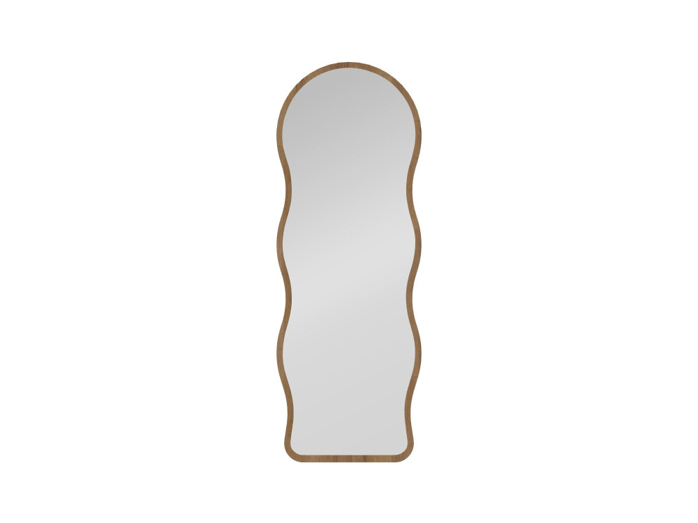 Standspiegel aus Holz „Asial“ – 50 x 160 x 2,2 cm – Eiche „Saphir“