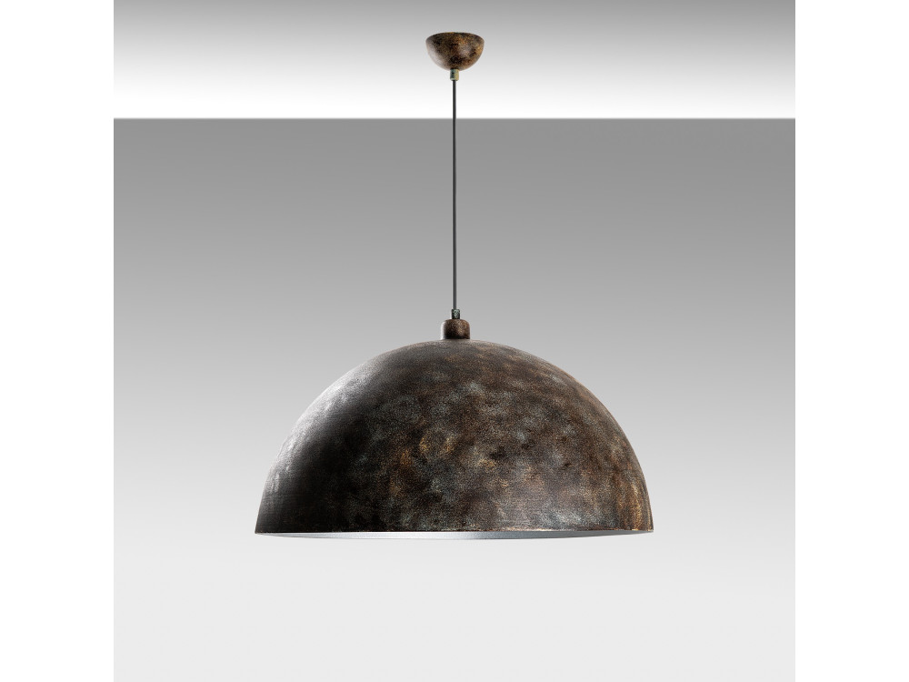 Metall-Hängeleuchte „Kure“ – 60 x 60 cm – Antik