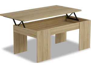 Couchtisch "Diana" - 102 x 50 x 43 cm - Eiche