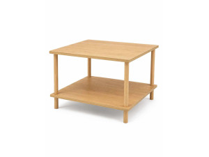 Holz-Couchtisch „Peka-0049“ – 60 x 42,5 x 60 cm – Eiche „Saphir“