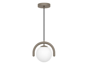 Metall-Hängeleuchte „GEDIK-20441“ – 20 x 20 cm – Grau