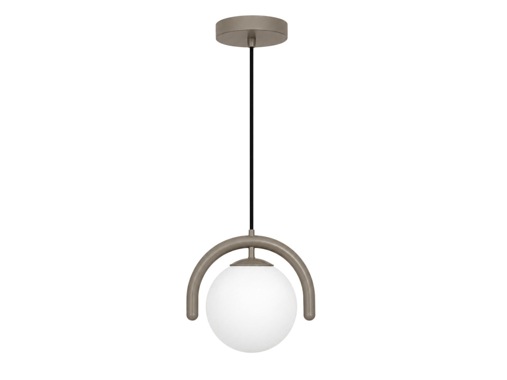 Metall-Hängeleuchte „GEDIK-20441“ – 20 x 20 cm – Grau