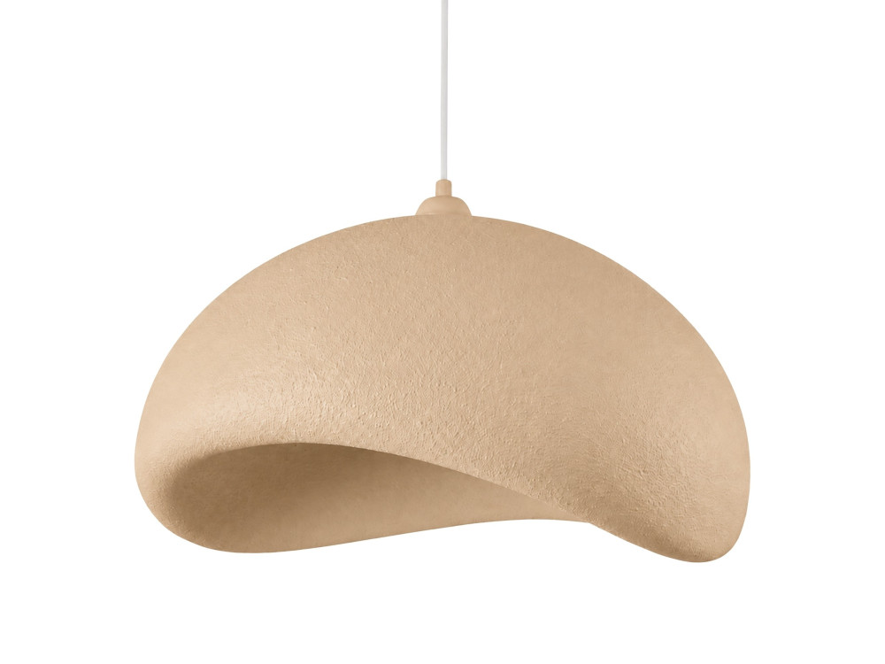Metall-Hängeleuchte „Vegas“ – 64 x 51 cm – Beige
