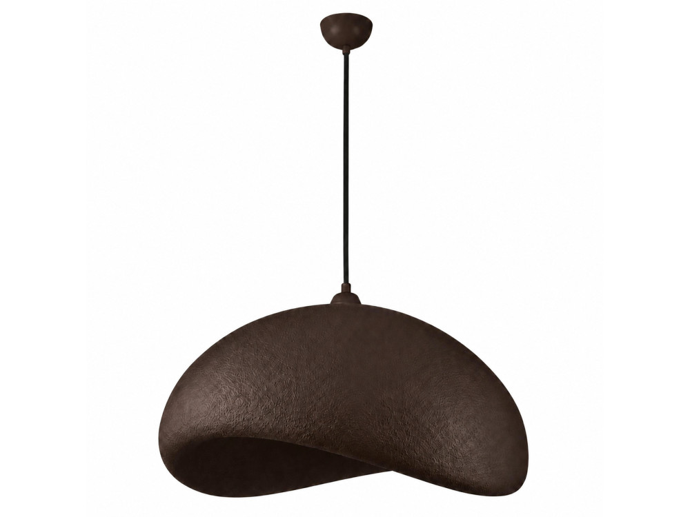 Metall-Hängeleuchte „Vegas“ – 64 x 51 cm – Braun