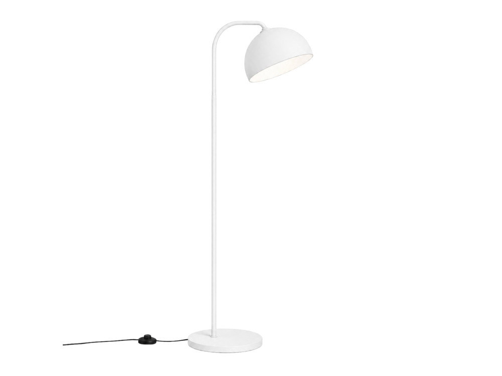 Metall-Stehlampe „Yaka“ – 51 x 51 cm – Weiß