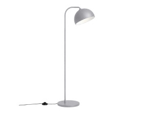 Metall-Stehlampe „Yaka“ – 51 x 51 cm – Grau