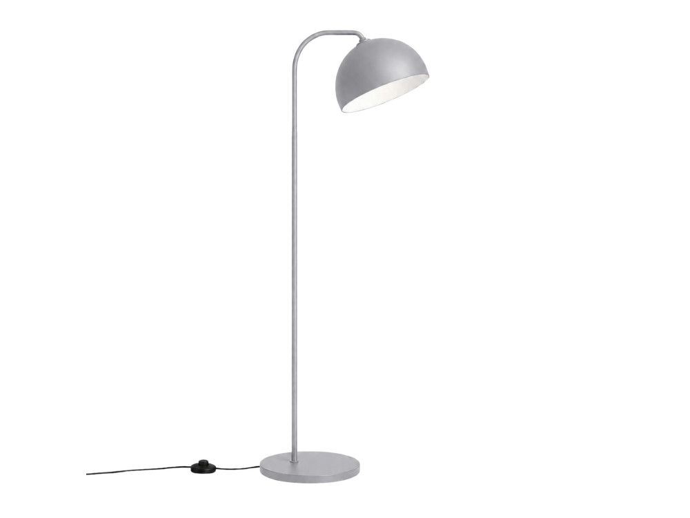 Metall-Stehlampe „Yaka“ – 51 x 51 cm – Grau