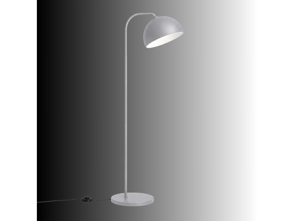 Metall-Stehlampe „Yaka“ – 51 x 51 cm – Grau